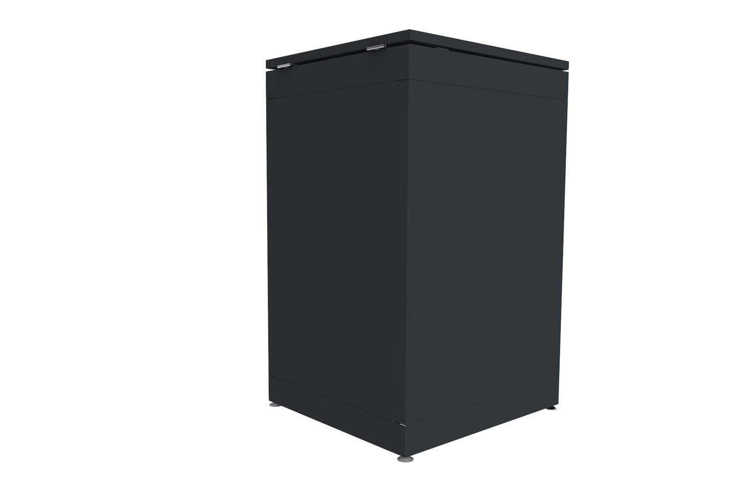 Mülltonnenbox 1er - 4er Set, für 240l, in Metall, im Cubus Design